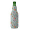 Exquisite Chintz Zipper Bottle Cooler - FRONT (bottle)