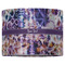 Tie Dye 16" Drum Lampshade - FRONT (Fabric)