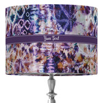 Tie Dye 16" Drum Lamp Shade - Fabric (Personalized)