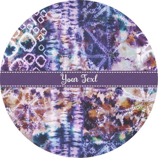 Custom Tie Dye Multipurpose Round Labels - 2" (Personalized)