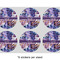 Tie Dye 3" Multipurpose Round Labels - Sheet