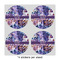 Tie Dye 4" Multipurpose Round Labels - Sheet