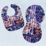 Tie Dye Baby Bib & Burp Set w/ Name or Text