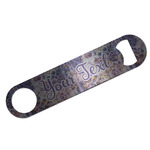 Tie Dye Bar Bottle Opener - Silver w/ Name or Text