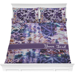 Tie Dye Comforter Set - Full / Queen (Personalized)