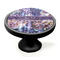 Tie Dye Black Custom Cabinet Knob (Side)