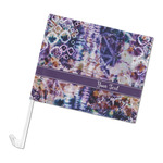 Tie Dye Car Flag (Personalized)