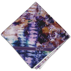 Tie Dye Cloth Dinner Napkin - Single w/ Name or Text