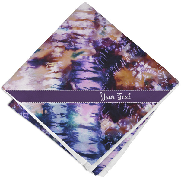 Custom Tie Dye Cloth Napkin w/ Name or Text