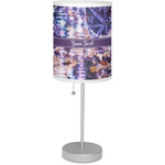 Tie Dye 7" Drum Lamp with Shade Linen (Personalized)