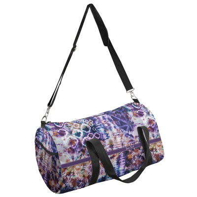 tie dye duffle bag