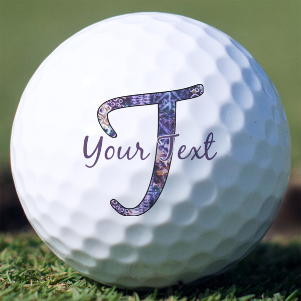 Custom Tie Dye Golf Balls