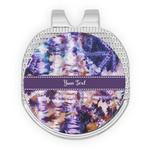 Tie Dye Golf Ball Marker - Hat Clip - Silver