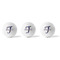 Tie Dye Golf Balls - Generic - Set of 3 - APPROVAL