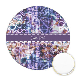 Tie Dye Printed Cookie Topper - 2.5" (Personalized)