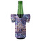 Tie Dye Jersey Bottle Cooler - Set of 4 - FRONT (on bottle)