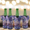 Tie Dye Jersey Bottle Cooler - Set of 4 - LIFESTYLE