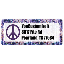 Tie Dye Return Address Labels (Personalized)