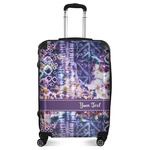 Tie Dye Suitcase - 24" Medium - Checked (Personalized)