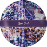 Tie Dye Melamine Plate - 10" (Personalized)