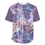 Tie Dye Men's Crew T-Shirt - Large