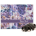 Tie Dye Dog Blanket - Large (Personalized)