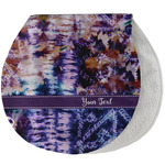 Tie Dye Burp Pad - Velour w/ Name or Text