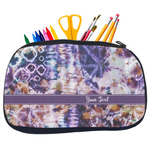 Tie Dye Neoprene Pencil Case - Medium w/ Name or Text