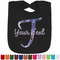 Tie Dye Personalized Black Bib