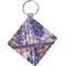 Tie Dye Personalized Diamond Key Chain