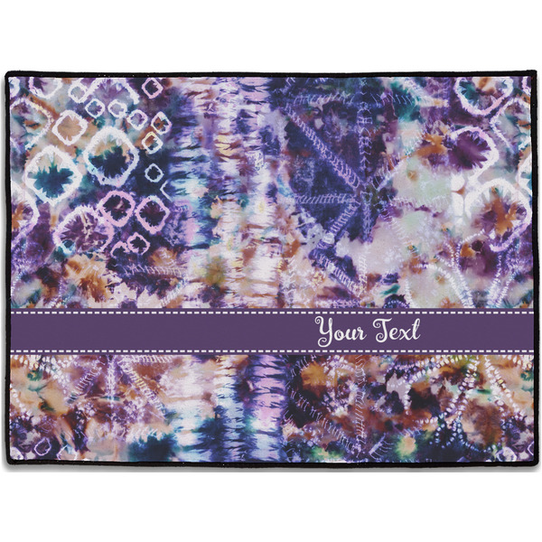 Custom Tie Dye Door Mat - 24"x18" (Personalized)