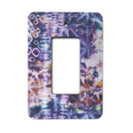 Tie Dye Rocker Style Light Switch Cover - Single Switch