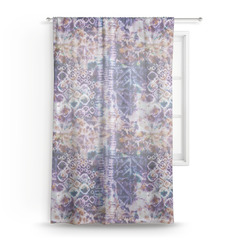 Tie Dye Sheer Curtain - 50"x84"