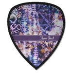 Tie Dye Iron on Shield Patch A w/ Name or Text