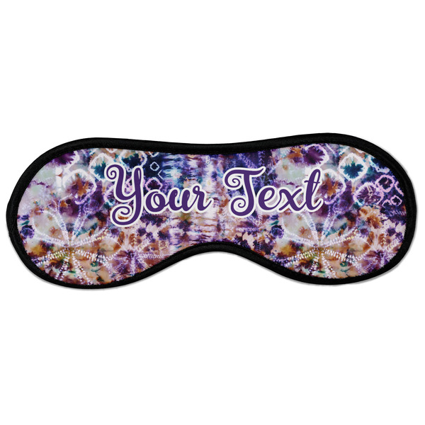 Custom Tie Dye Sleeping Eye Masks - Large (Personalized)