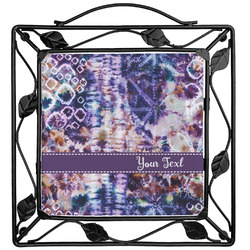 Tie Dye Square Trivet (Personalized)