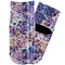 Tie Dye Toddler Ankle Socks - Single Pair - Front and Back