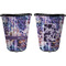 Tie Dye Trash Can Black - Front and Back - Apvl