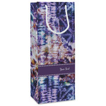 Tie Dye Wine Gift Bags - Gloss (Personalized)