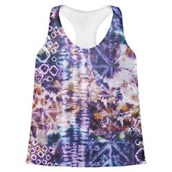 Tie Dye Womens Racerback Tank Top - X Small