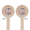 Tie Dye Wooden 6" Stir Stick - Round - Double Sided - Front & Back