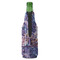 Tie Dye Zipper Bottle Cooler - BACK (bottle)