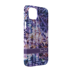 Tie Dye iPhone Case - Plastic - iPhone 14 Pro (Personalized)
