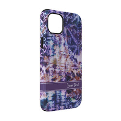 Tie Dye iPhone Case - Rubber Lined - iPhone 14 Pro (Personalized)