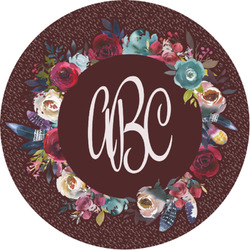 Boho Multipurpose Round Labels - 1" (Personalized)