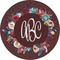 Boho 1" Multipurpose Round Labels - Single Sticker