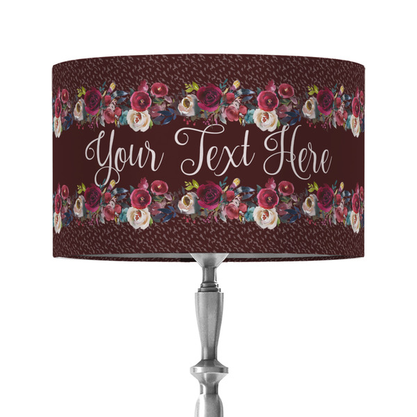 Custom Boho 12" Drum Lamp Shade - Fabric (Personalized)