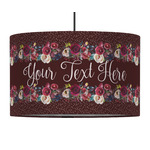 Boho 12" Drum Pendant Lamp - Fabric (Personalized)