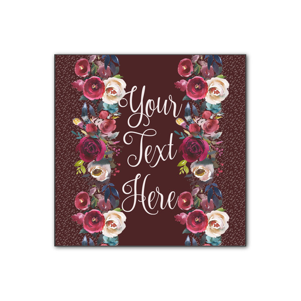 Custom Boho Wood Print - 12x12 (Personalized)