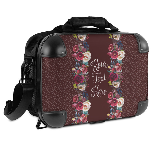 Custom Boho Hard Shell Briefcase - 15" (Personalized)